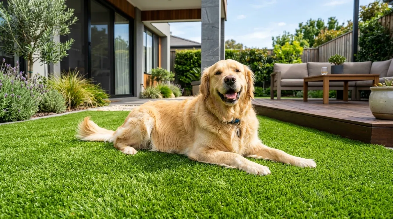 ¿El Grass Sintético es Seguro para Mascotas? Claves Pet Friendly e Higiene
