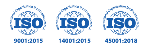 Certificaciones ISO 9001 14001 45001 SISSA GRASS