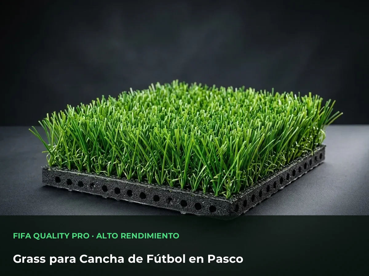 Grass para cancha de futbol Pasco
