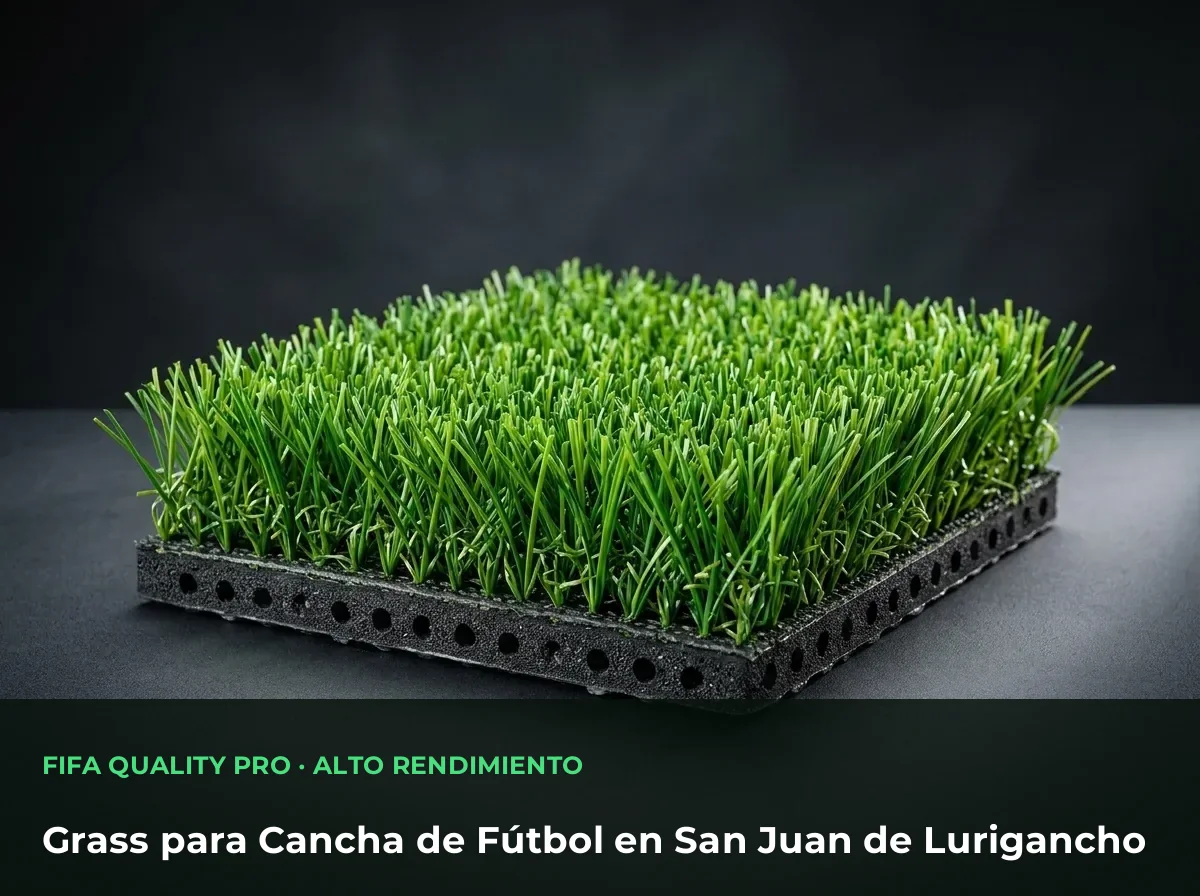 Grass para cancha de futbol San Juan de Lurigancho