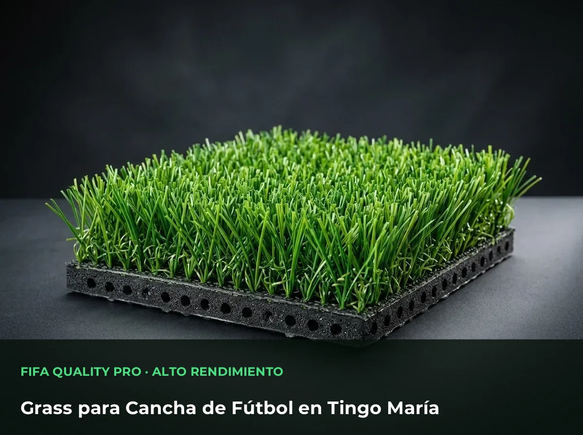 Grass para cancha de futbol Tingo María