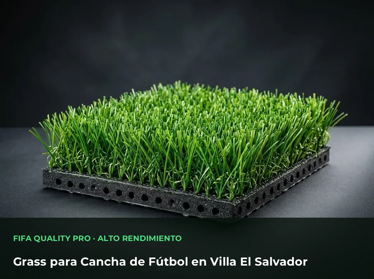 Grass para cancha de futbol Villa El Salvador